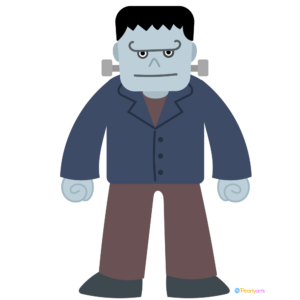 Frankenstein Clipart WM | Pearly Arts