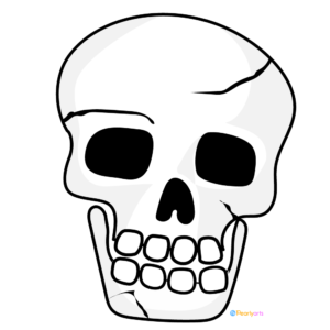 Skull Clipart WM | Pearly Arts