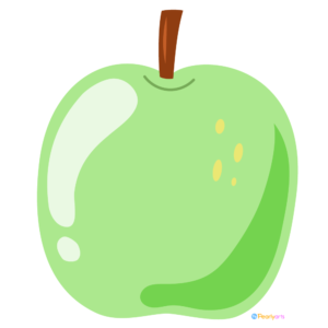 Green Apple Clipart WMfree | Pearly Arts