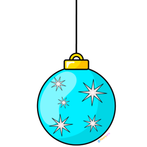 Green Christmas Ornament Clipart | FREE DOWNLOAD | Pearly Arts