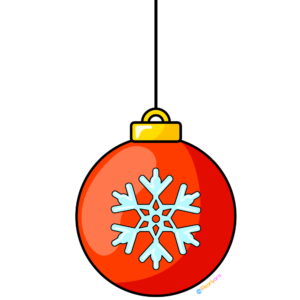 Green Christmas Ornament Clipart | FREE DOWNLOAD | Pearly Arts