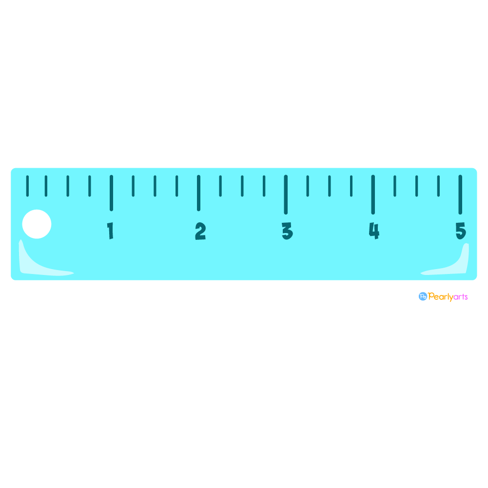 Ruler Clipart WM free | Pearly Arts
