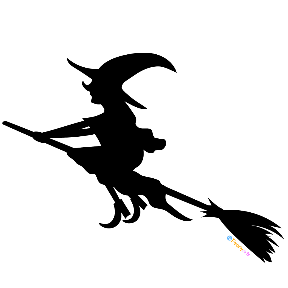 Black Witch Clipart
