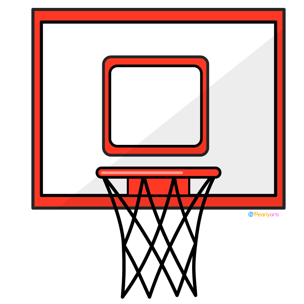 basketball court images clip art