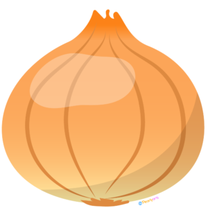 Free Onion Clipart WM | Pearly Arts | Royalty-free, 1000 by 1000, PNG, transparent background