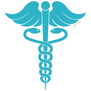 FREE Caduceus Clipart WM | Pearly Arts | Royalty-free, 1000 by 1000, PNG, transparent background