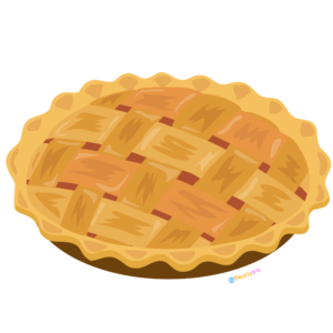 FREE Apple Pie Clipart WM | Pearly Arts