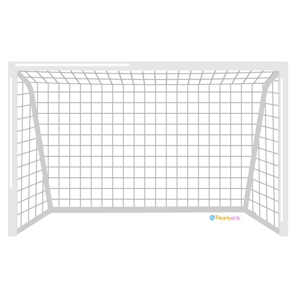 FREE Soccer Goal Clipart WM | Pearly Arts