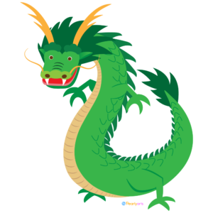 FREE Dragon Clipart WM | Pearly Arts