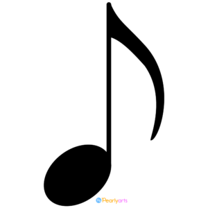 FREE Eighth Note Clipart WM | Pearly Arts