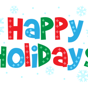FREE Happy Holidays Clipart WM | Pearly Arts