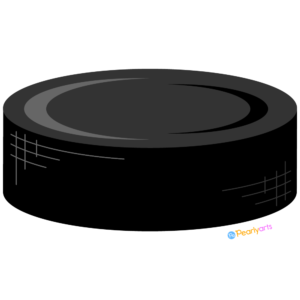 Hockey Puck Clipart WM | Pearly Arts