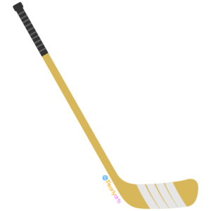 Hockey Stick Clipart WM | Pearly Arts