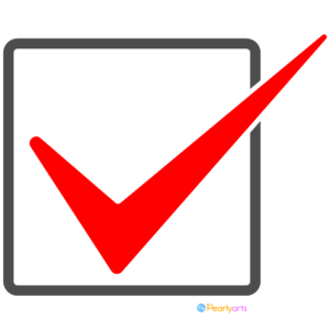 FREE Check Mark Square Clipart WM | Pearly Arts