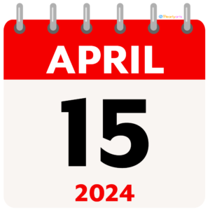 Tax Day 2024 Clipart WM | Pearly Arts