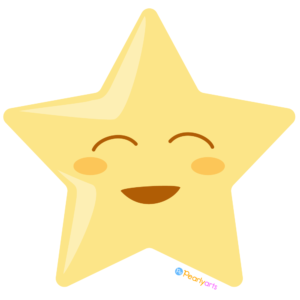 FREE Cute Star Clipart WM | Pearly Arts