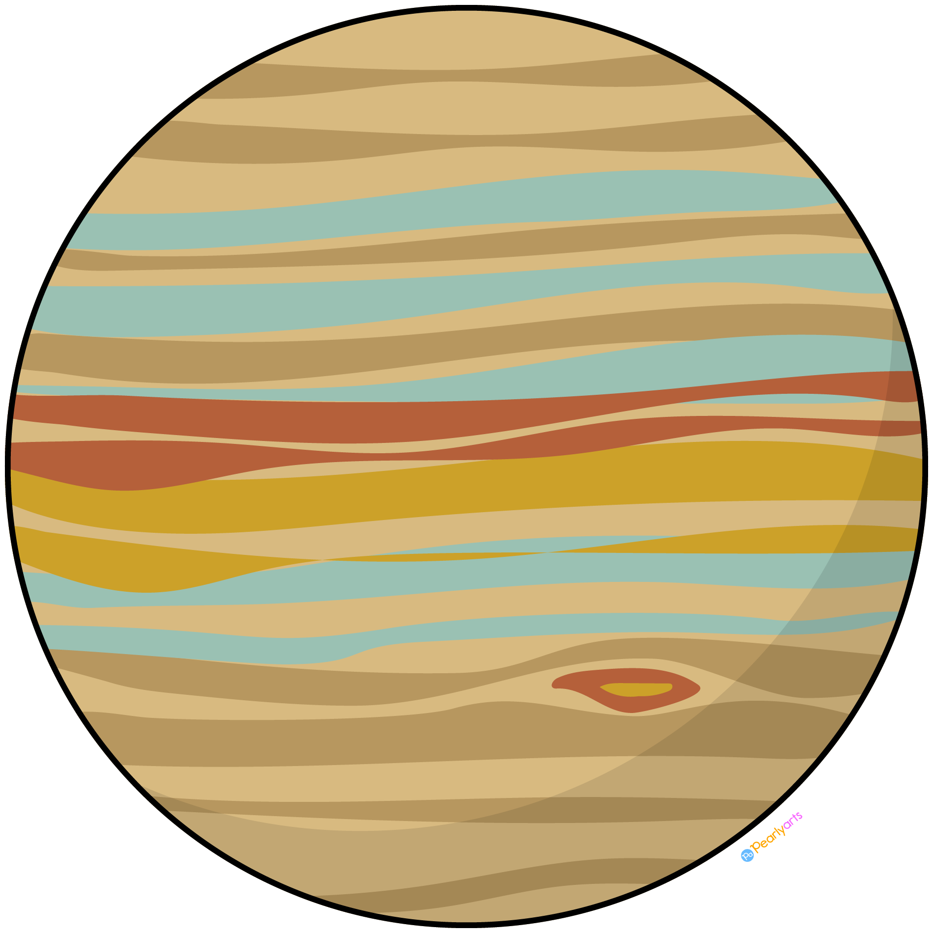 Planet Jupiter Clipart - Image 2