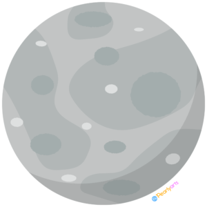 FREE Planet Mercury Clipart WM | Pearly Arts