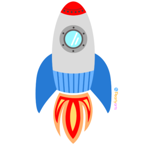 FREE Rocket Clipart WM | Pearly Arts