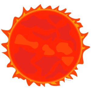 FREE The Sun Clipart WM | Pearly Arts