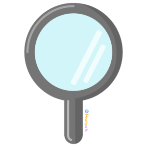 FREE Magnifying Glass Clipart WM | Pearly Arts