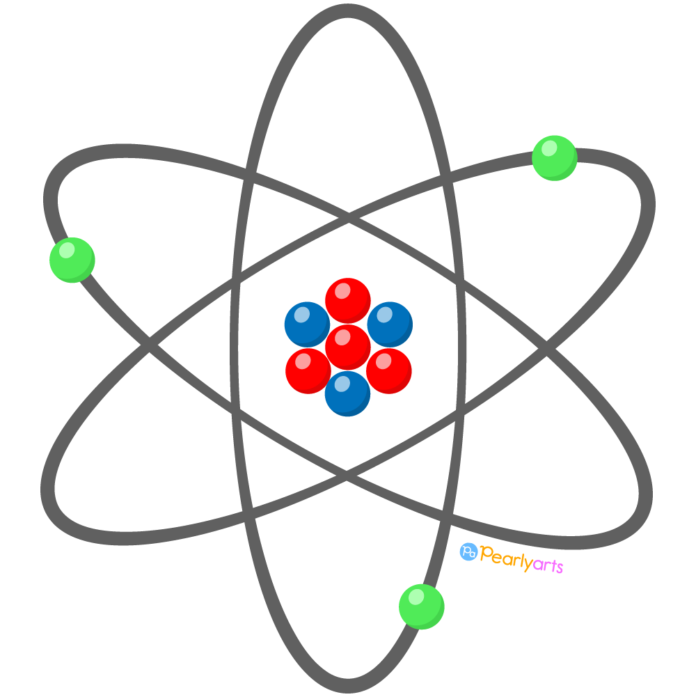FREE Atom Clipart WM | Pearly Arts