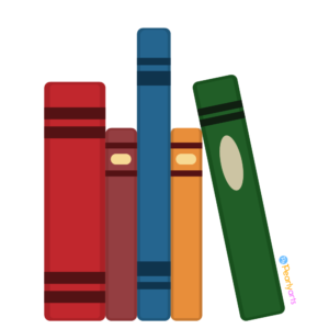 FREE Books Clipart WM | Pearly Arts