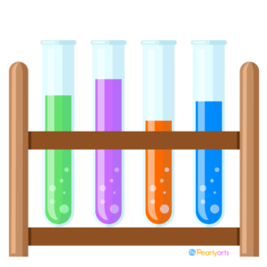 FREE Test Tubes Clipart WM | Pearly Arts
