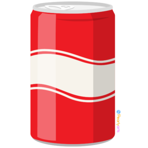 FREE Red Soda Can Clipart WM | Pearly Arts (FREE Clipart for Everyone!)