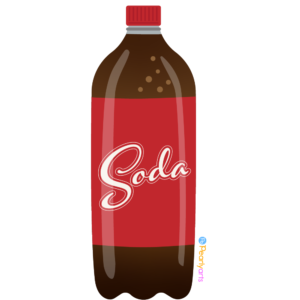 FREE Soda Bottle Clipart WM | Pearly Arts