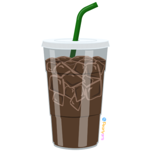 Iced Coffee Clipart Wm | Pearly Arts