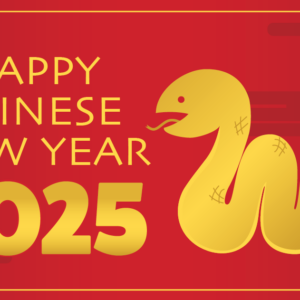 FREE Happy Chinese New Year 2025 Clipart WM | Pearly Arts