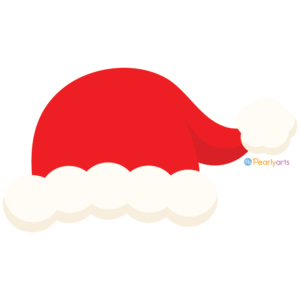FREE Santa Claus Hat Clipart WM | Pearly Arts