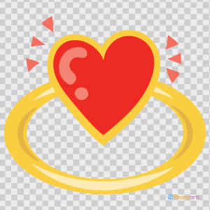 Heart Ring Clipart WM | Pearly Arts