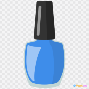 FREE Blue Manicure Clipart WM | Pearly Arts