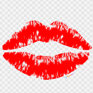 FREE Red Kiss Mark Clipart WM | Pearly Arts