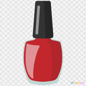 FREE Red Manicure Clipart WM | Pearly Arts