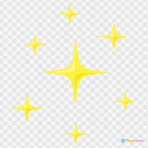 FREE Sparkle Stars Clipart WM | Pearly Arts
