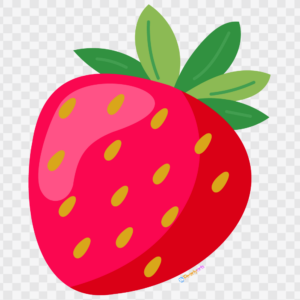 Free Strawberry Clipart WM | Pearly Arts