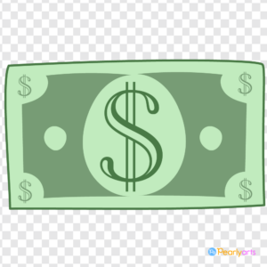 FREE Dollar Bill Clipart WM | Pearly Arts