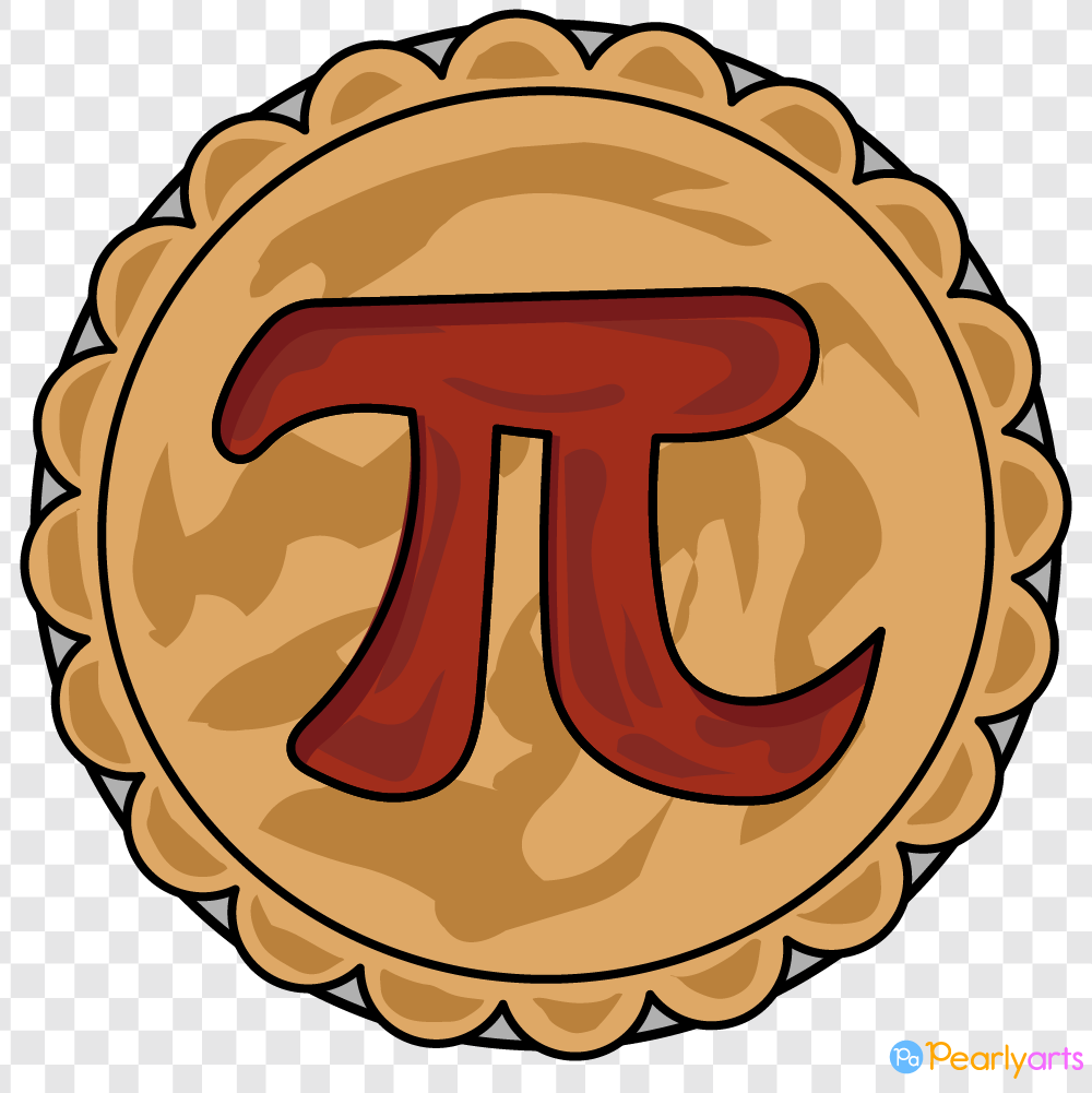 FREE Pi Day Clipart with outline WM | Pearly Arts