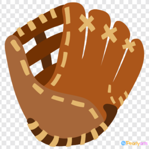 FREE Baseball Glove Clipart WM | Pearly Arts