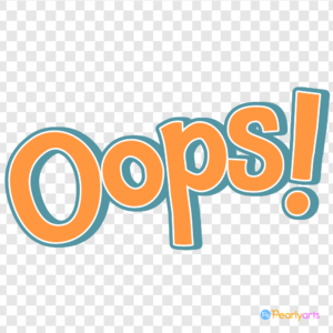 FREE Oops Clipart WM | Pearly Arts