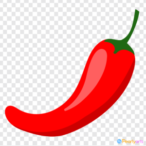 FREE Red Chili Pepper Clipart WM | Pearly Arts