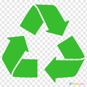 Recycle Symbol Clipart WM | Pearly Arts