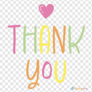 Thank You Clipart WM | Pearly Arts