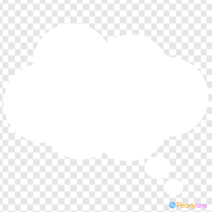 FRE Cloud Speech Bubble Clipart WM | Pearly Arts