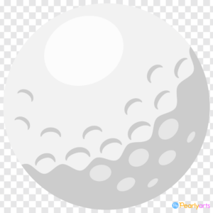 FREE Golf Ball Clipart WM | Pearly Arts