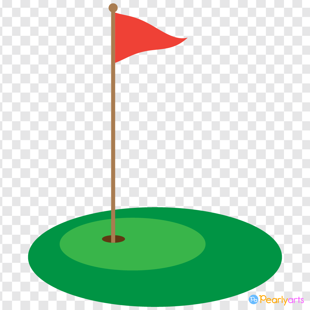 FREE Golf Hole Clipart WM | Pearly Arts