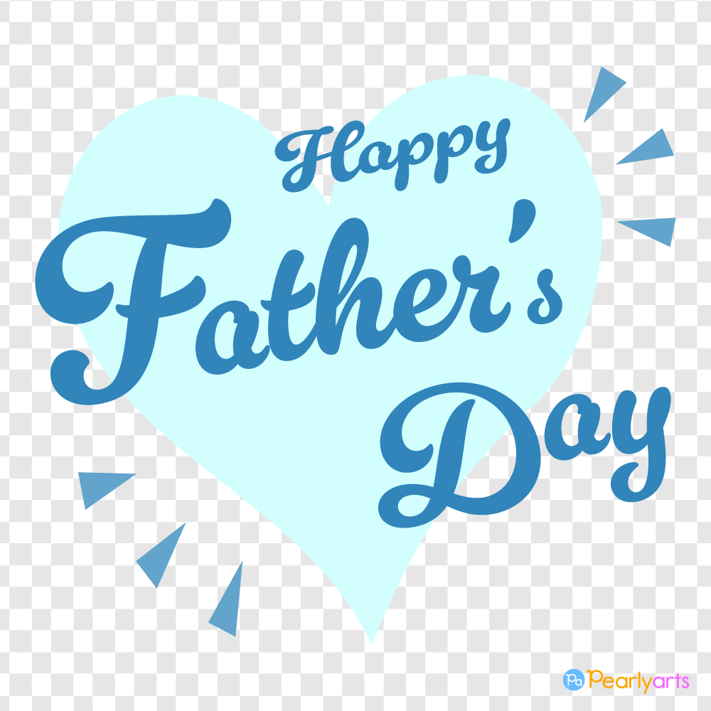 FREE Happy Father's Day Clipart WM | Pearly Arts